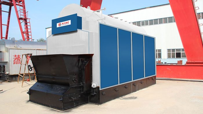 DZL Coal Fired Chain Grate Steam Boiler