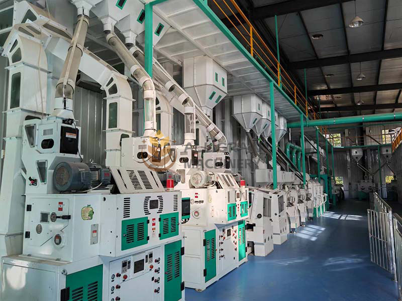 500TPD rice mill