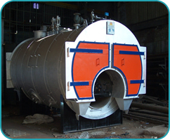 Fully Wetback Three Pass packaged Boiler